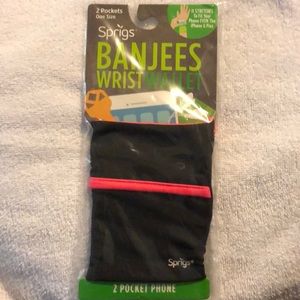 2 Pocket Wrist Wallet